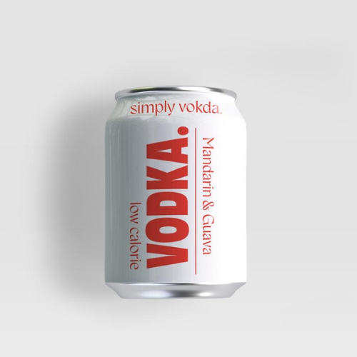 Simply Vodka Mandarin & Guava (6%) - Sanctus Brewing Co