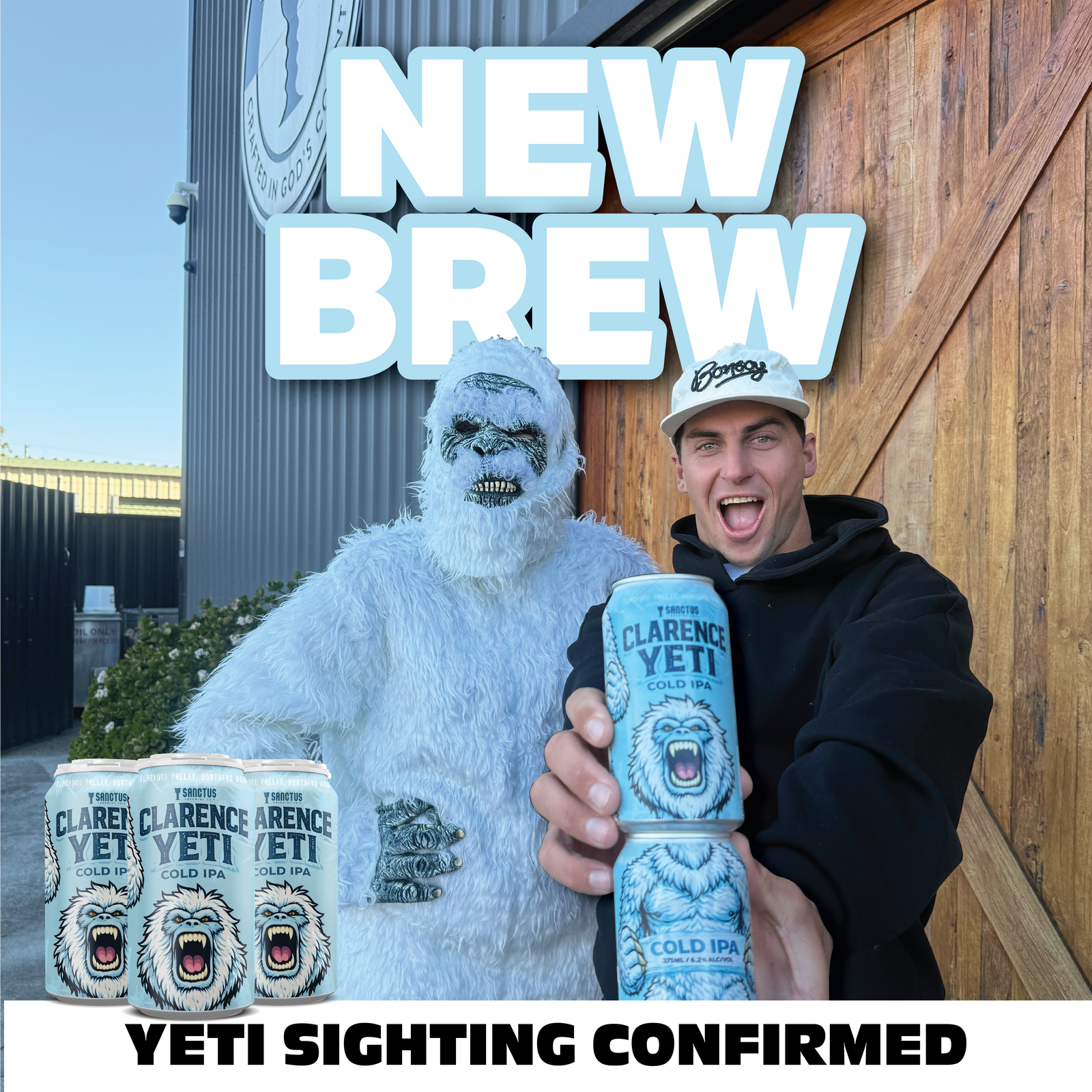 *LIMITED RELEASE* Clarence Yeti Cold IPA (6.2%)